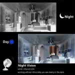 Mini Wifi Camera HD 1080P Night Vision Mobile Monitor